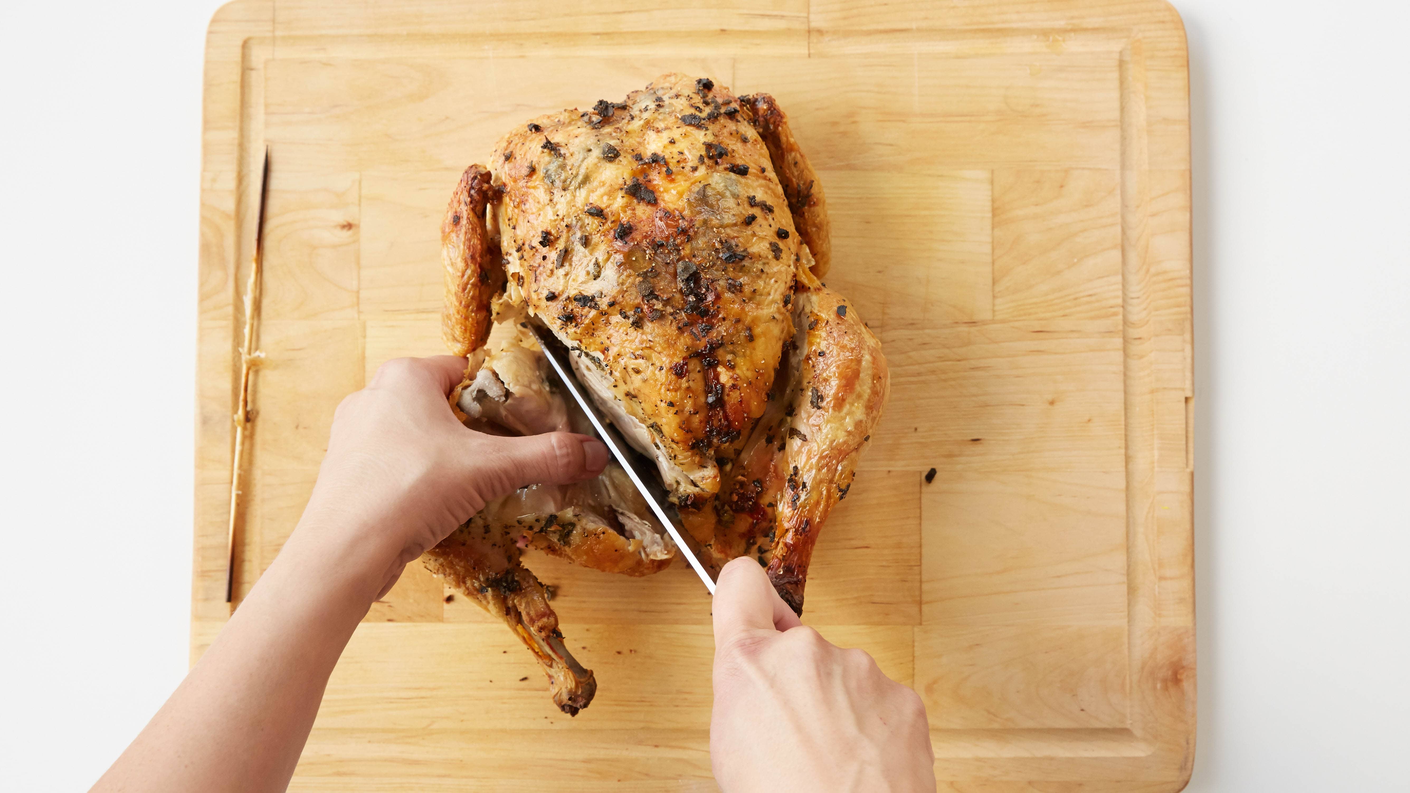 How to A Carve a Chicken Like a Pro! Step-By-Step Tutorial