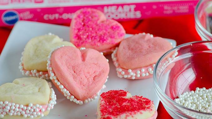 Valentine Cookie Ideas with Existing Cutters